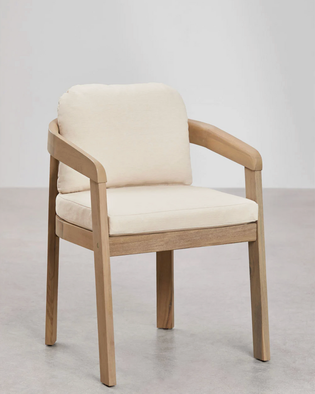 Acacia Dining Table Set 180 × 90 cm with 6 Uleno Chairs – Kaela