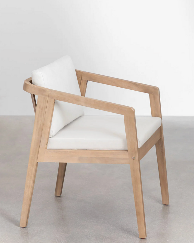 Acacia Dining Table Set 180 × 90 cm with 6 Chairs – Kaela