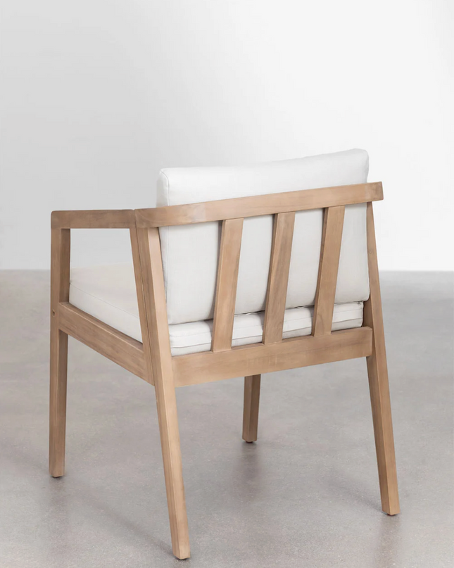 Acacia Dining Table Set 180 × 90 cm with 6 Chairs – Kaela