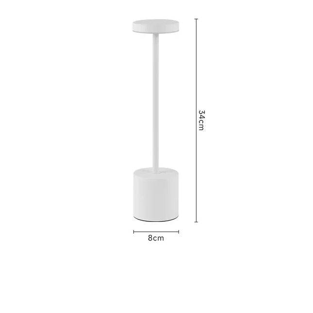 LED Rechargeable Table Lamp with Touch Control – Arka