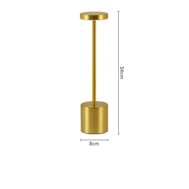 LED Rechargeable Table Lamp with Touch Control – Arka