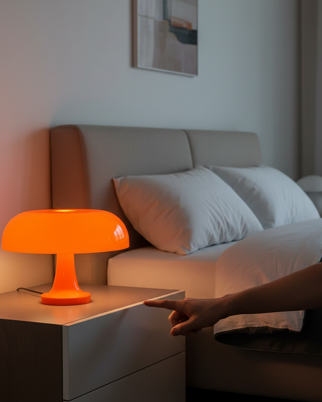 LED Mushroom Table Lamp with Touch Control